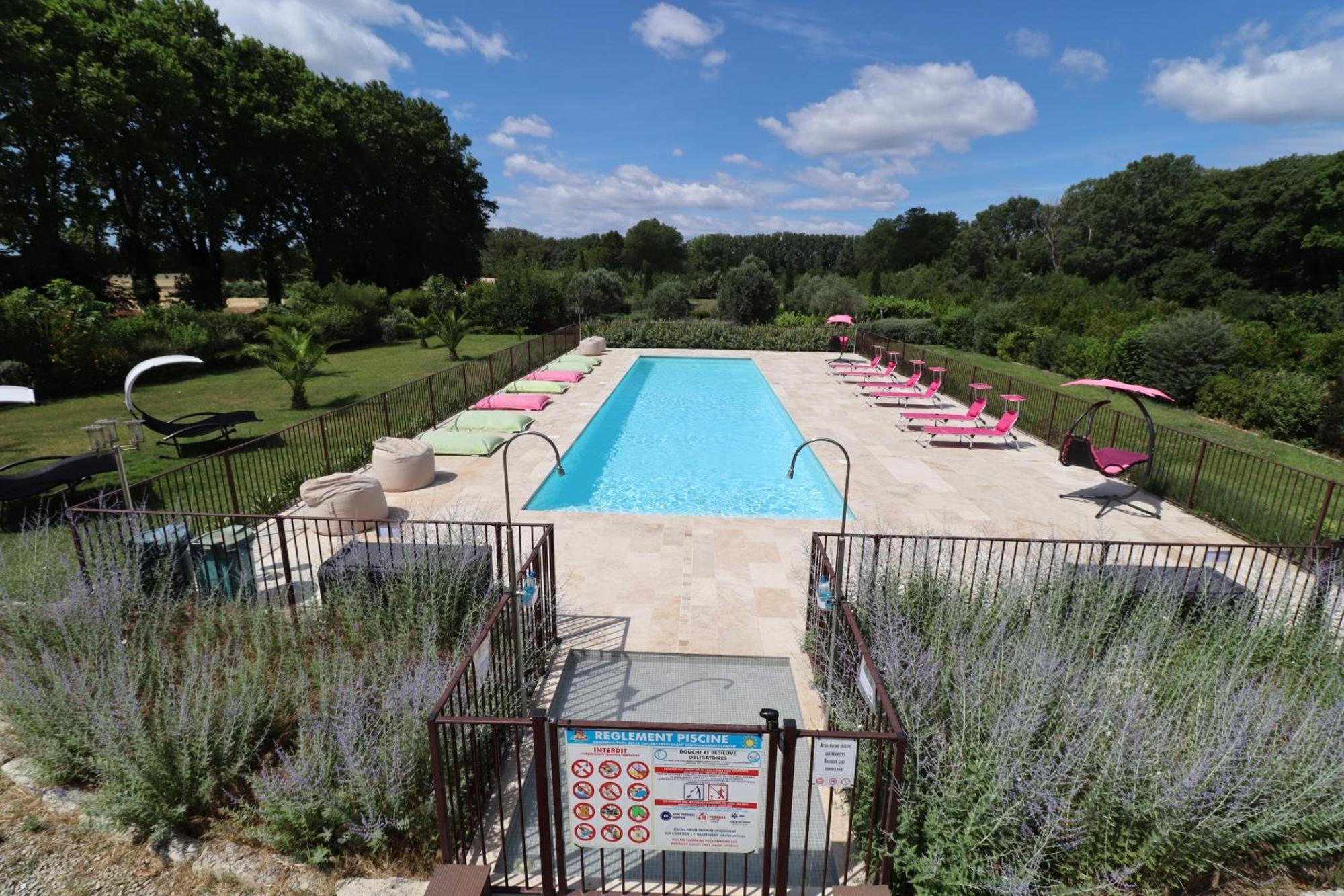 Chambres D'Hotes Avec Jacuzzi Et Piscine Au Mas De Cadoule Saint-Just  Exterior foto